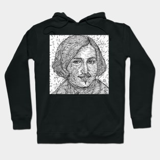 NIKOLAI GOGOL ink portrait Hoodie